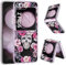 sqgylgl 𝙨𝙦𝙜𝙮𝙡𝙜𝙡 Kompatibel Mit Samsung Galaxy Z Flip 5 5G Hülle Silikon Dünn Klar Case Slim TPU Flexible Cover Case Galaxy Z Flip 5 Handyhülle Cranio Schutzhülle für Samsung Z Flip 5 (Lila)