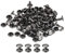 sourcing map 50 Sets Leder Nieten 8mm Doppelt Kappe Nieten 8mm Höhe Metall Nieten Runde Nieten Hohlnieten Niete für Leder Handwerk Reparatur DIY Geldbeutel Gürtel Taschen Schuhe Rotguss