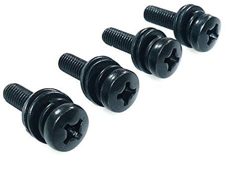 ReplacementScrews Wall Mount Screws Compatible with Samsung UN55CU7000FXZA (UN55CU7000F) - 55 Inch CU7000 Series 2023 Model TV - Complete Wall Mounting Bolt Set (Pack of 4)