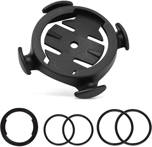 TEOZBLU Attacco Manubrio Universale, Supporto per computer da bici, per Bicicletta Computer,supporto manubrio e manubrio,Compatibile con Garmin Edge