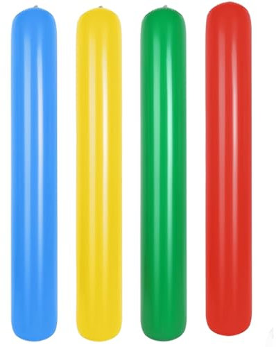 4 Flotadores De Piscina Inflables De 105 Cm, Coloridos Flotadores De Piscina, Palos De Natación Gigantes Inflables para Adultos, Fiestas De Verano En La Playa.