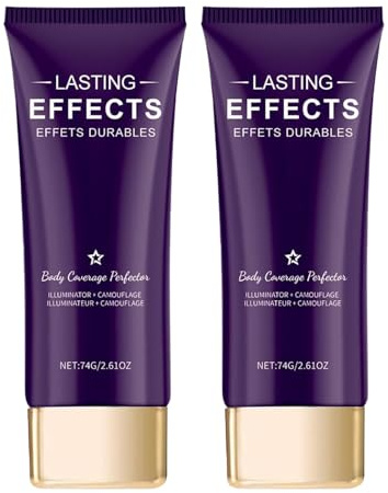 Body Coverage Perfector, wasserfestes Bein- & Körper-Makeup Tattoo Cover Up Makeup Körpercreme Perfekte Creme mit voller Wirkung Wasserfest & schweißbeständig Lang anhaltend (2)