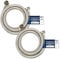 （40 Pack）PLUMBINGMASTER 6Ft Washing Machine Hoses, Washer Hoses with 90 Degree Elbows Universal Stainless Steel Washing Machine Supply Lines Braided Washer Hoses for Washing Machine