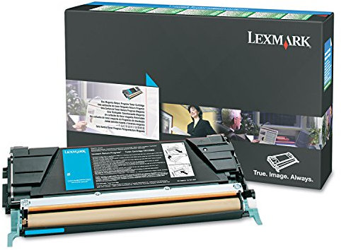 Lexmark C5246CH Laserdrucker Patronen, C5246CH Toner (hohe Kapazität, 5.000 Seiten) Cyan