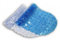 Homestreet Bathroom Pebble Badematte in Blau – Vinyl und Rutschfeste Wanneneinlage 36 x 69 cm