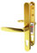 Fullex 68 PZ - Gold - Lever Lever uPVC Door Handles