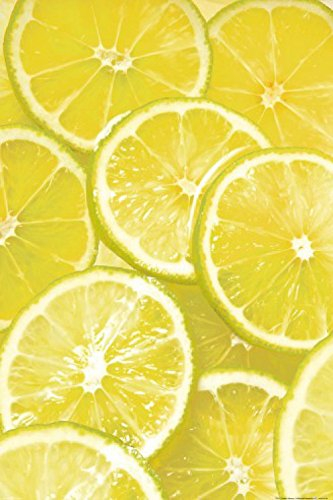 1art1 Kochkunst Poster Zitronen Scheiben Plakat | Bild 91x61 cm