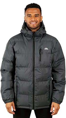 Trespass Clip Homme manteau extérieur rembourré fermeture zippée - Silex - S