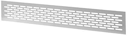 Aluminium Air Vent Grille 480mm x 80mm Metal Built-in Appliances Cover Heat Oven Cover MR2AL