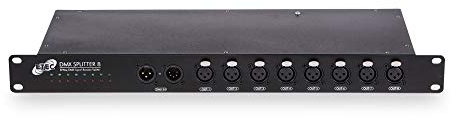 ETEC Professional 8 Kanal DMX Splitter/Booster 19 Veranstaltung Bühnenbeleuchtung Licht Party Disco Show DJ Event Show