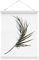 PHOTOLINI Posterleiste Weiß 31 cm stabiles MDF-Holz, magnetische Poster-Hänger, Posterhalter, Posterschiene - für Fotos & Poster zur flexiblen Gestaltung