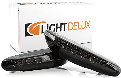 LIGHTDELUX LED Seitenblinker Kotflügel-Blinker ohne Fehlermeldung ECE geprüft kompatibel mit BMW V-170141