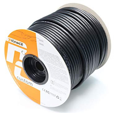 Ricable Custom H26/100-100 Metri - Cavo HDMI 2.0b 4K HDR OFC 26 AWG a saldare