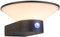 Iver LED Außenleuchte mit Bewegungsmelder in schwarz/silber, IP-Schutzart: 54 - spritzwassergeschützt, 3 Licht-Modi einstellbar, Nanotechnologie-Beschichtung, 2,8 Watt, 130 Lumen, 3000 Kelvin
