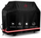 Turtle Life Housse de Barbecue Ultra résistante et imperméable pour barbecues à gaz 3-4 brûleurs, Compatible Weber Spirit, Char-Broil Performance et Signature, 137 cm, Noir