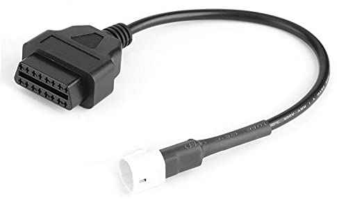 n-max,OBD2 Diagnoseadapter, 3-poliges OBD2 Fehlercodescanner Motorrad Diagnosekabel Ersatz für X-MAX N-MAX MT-125