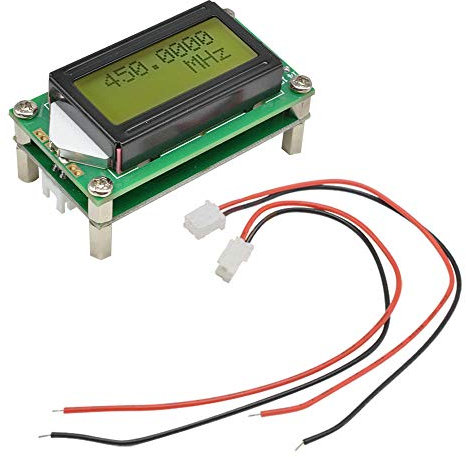 iHaospace DC 9-12V 1MHz-1.2GHz RF Frequency Counter Tester Digital Cymometer PLJ-0802-E LCD 0802 Screen For Ham Radio