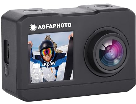 AGFA Photo Realimove AC7000 - Waterproof Digital Action Camera 30m - Black