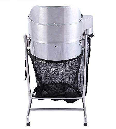 VEVOR Cortador de Brotes y Plantas Eléctrico 45,72 CM Cortador de Brotes y Plantas Eléctrico de Acero Inoxidable de Tres Velocidades Manicuradora Automática Peladora Table Trimmer