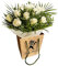 Pure Delight White Roses Bouquet – Fresh Cut Flowers for Summer, Birthdays, Anniversaries, Bridal, Get Well, Thank You, Sympathy, and to Celebrate Occasions – Elegant Floral Arrangement Delivered