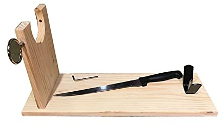 sararui Ham Stand Wood Ham Fixing Device, Ham Rack For Coffee Shop Kitchen,Restaurant Home Kitchen Accessories (Knives Not Included) Ham Holder
