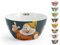 Home Nani Hashtag Set 12 Bolo in Porcellana, cc630, Tazze Colorate e Allegre, Multicolore