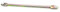 BMTick 1pcs Long Wiper Linkage Pull/Push Rod - Compatible with Nissan Qashqai J10 - Brass Rod with Plastic Fitting - Wiper Motor Transmission & Linkage Assemblies