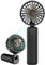 Hssio Portable Handheld Fan, Mini Desk Fan Foldable 2000mAh, 180° Ratotion, 3 Speeds, Ultra Quite, Up to 8H Long Use Time, Small Personal Cooling Fans Makeup Eyelash Fan for Women Girl