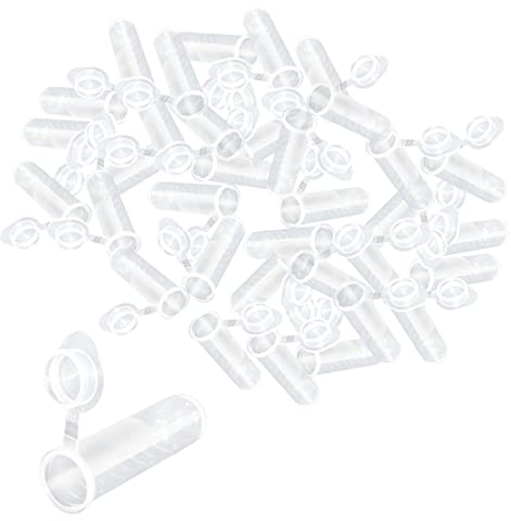 20 Pièces 5ml Tube à Centrifuger en Plastique, Tube de Microcentrifugation,Tubes de Laboratoire Conteneurs D'échantillons, Avec Snap Cap, Pour l'analyse d'échantillons en Laboratoire