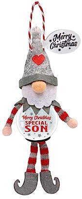 Personalised Snowglobe tree decoration (Special Son)
