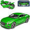 Norev Bentley Continental GT Coupe Apple Grün 3. Generation Ab 2018 1/18 Modell Auto mit individiuellem Wunschkennzeichen