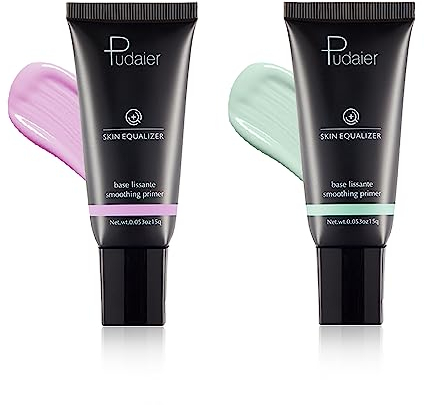 Holzsammlung Makeup Primer Pore Primer 2 Corrección de color Face Makeup Primer Base Crema de aislamiento Invisible Pore Moisturizing Essence Corrector Foundation