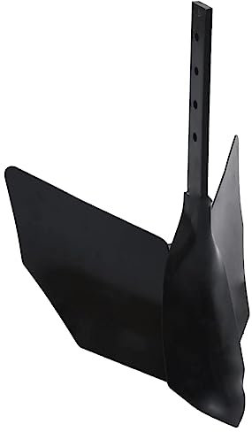 Équipement électrique extérieur pour motoculteur, accessoire de charrue en métal noir pour maison et jardin