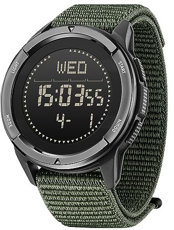 analog watch Digital Sports Smart Watch Ultra Thin Carbon Fiber Strap Waterproof Pedometer Function Outdoor GPS Watch