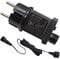 Airoads 31 V 3.6 W LED Power Supply,with Extension Cable IP44 LED Transformer Driver for Low Voltage LED Adapter for Christmas Lights, Fairy Lights (31V6W 1PCS)