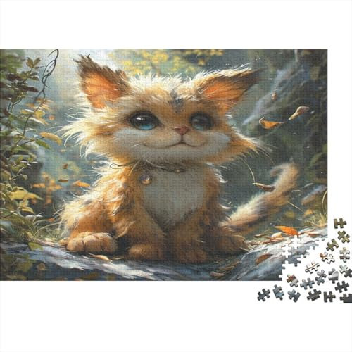 Luffy Baby DragonCat Puzzle 500 Teile Für Erwachsene Puzzles EIN Herausforderndes Rätsel Für Erwachsene Und Kinder Ab 12 Jahren 500pcs (52x38cm)