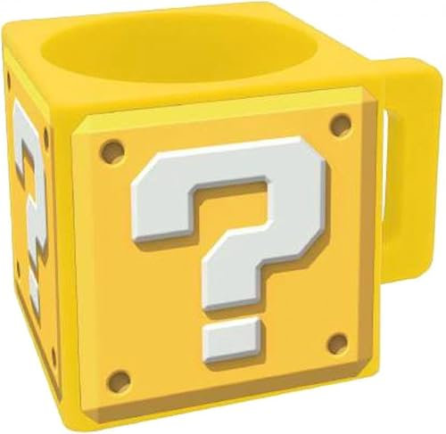 Mario Fragezeichen Cube Tasse, 290 ml