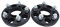 NIHENHAO Nabenzentrierte Spurverbreiterung für Focus ST225 MK2 MK3 Ersatz Edelstahl Spurverbreiterung 20 mm dick 5 x 108