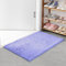 Tapis de bain de luxe antidérapant, doux, confortable et durable en peluche pour baignoire, douche à effet pluie et sous l'évier, lilas, 83,8 x 127 cm