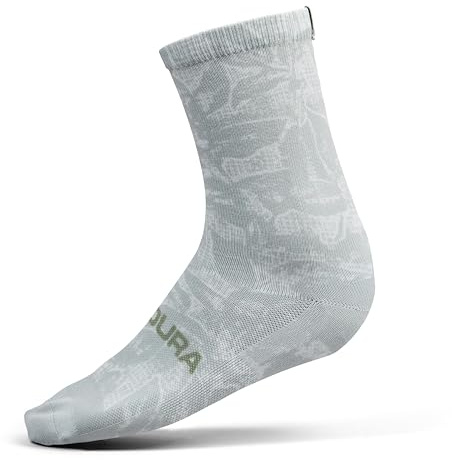 Endura Herren Grid Floral Limited Edition Print Cycling Socks (1er Pack)