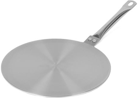 Cookinglife - Adattatore/piastra adattatore a induzione in acciaio inox, ø 26 cm
