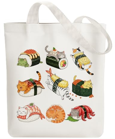 ANATTASOUL Baumwolltasche Personalisiert Tiere Leinwand Geschenk Tragetasche für Damen Freundin Mama Schwestern Ehefrau Geburtstag, Muttertag Tasche