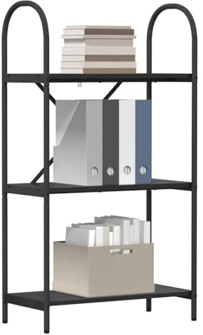vidaXL Bookcase Shelves Rectangular Storage Unit Freestanding Modern Furniture for the Living Room