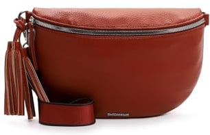 Emily & Noah Umhängetasche E&N Belli 64561 Damen Handtaschen Uni darkorange 614
