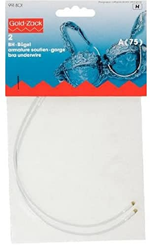 Prym 991,805 BH-Bügel, Steel, Weiss, C95-Größe, 2 Count