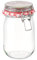 Tescoma 895145 Della Casa Barattolo per Conserve, Vetro, Trasparente, 1 l, 1 Pezzo