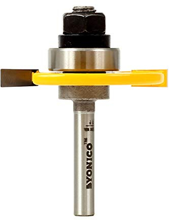 Yonico 12106q 7/32-Inch Slotting Cutter Router Bit 1/4-Inch Shank