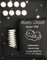 Mum's Choice Blackout Polyester Blind Curtain (Large 1350mm x 1950mm) MAGNET FIXING