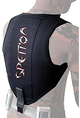 Spetton HAP16-L Lastre Rock Holle Chaleco, Negro, Grande