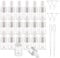 BENECREAT 30 Pack 5ml Clear Glass Dropper Bottle Eye Essential Oil Bottles with Silver s, 4PCS Funnel Hopper and 2PCS Pipettes for Essential Oil Perfumes
